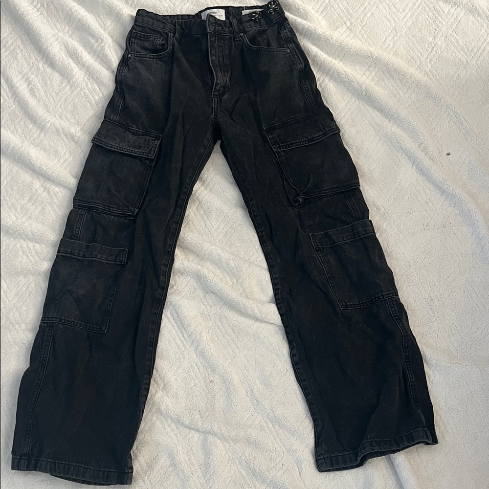Women’s Black Cargo Pants
